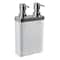 Kitchen Details White Dual Pump Soap & Lotion Dispenser